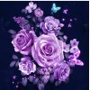 Graceful Purple Roses