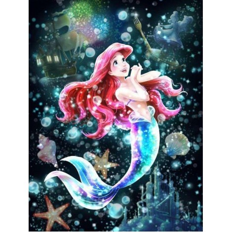 Beautiful Disney Mermaid Painting Kit
