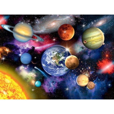Planets & Galaxy DIY Painting Kit
