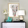 Floral Elephant Diamond Painting