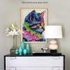 Big Colorful Cat Diamond Painting for your Wall