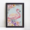 Pink Unicorn & Flamingo Diamond Painting