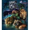 Wild Animals in One Diamond Painting