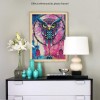 Colorful Big Dream Catcher Owl