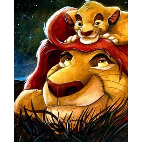 Simba - Diamond Art Painting Kit