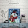 Elegant Snowman DIY Paintings