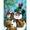 Elegant Snowman DIY Paintings