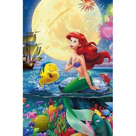 Disney Mermaid Diamond Painting Kit
