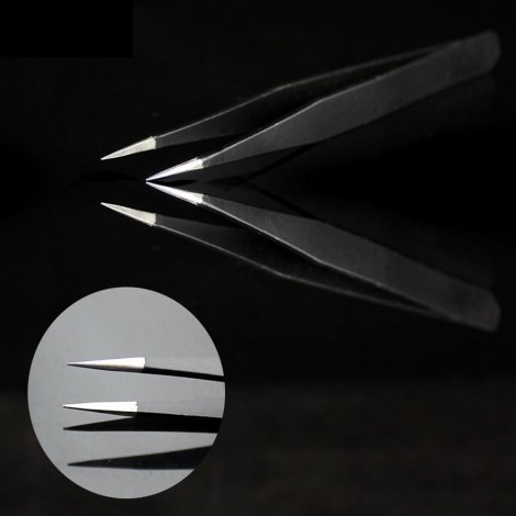 Stainless Steel Cross Tweezers