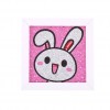 Anime White Rabbit Face - Special Diamond Painting