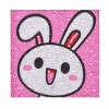 Anime White Rabbit Face - Special Diamond Painting