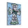 Butterfly on Christian's Cross - Special Diamond Painting