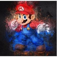 Super Mario - Paint with ...